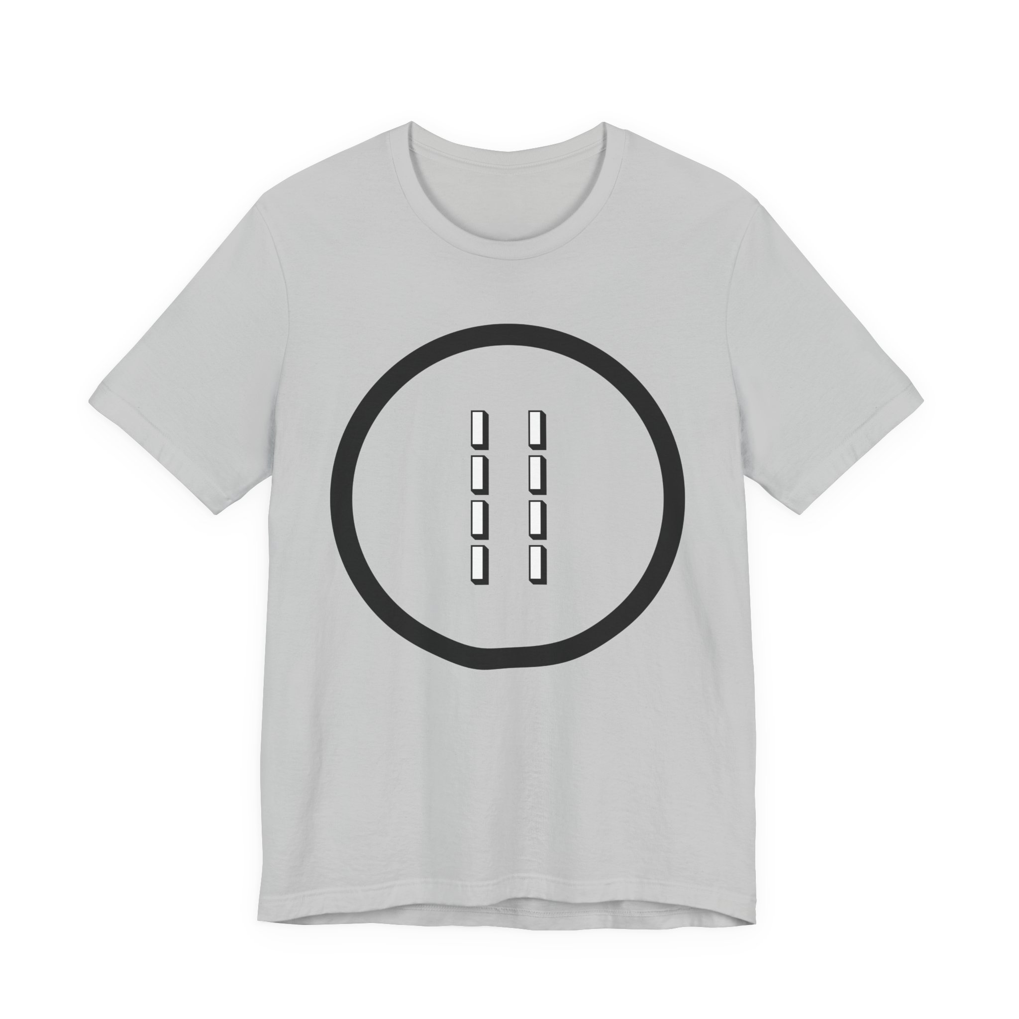 Eji Ogbe Symbol T-Shirt | Yoruba Ifa Opon Design - Image 12