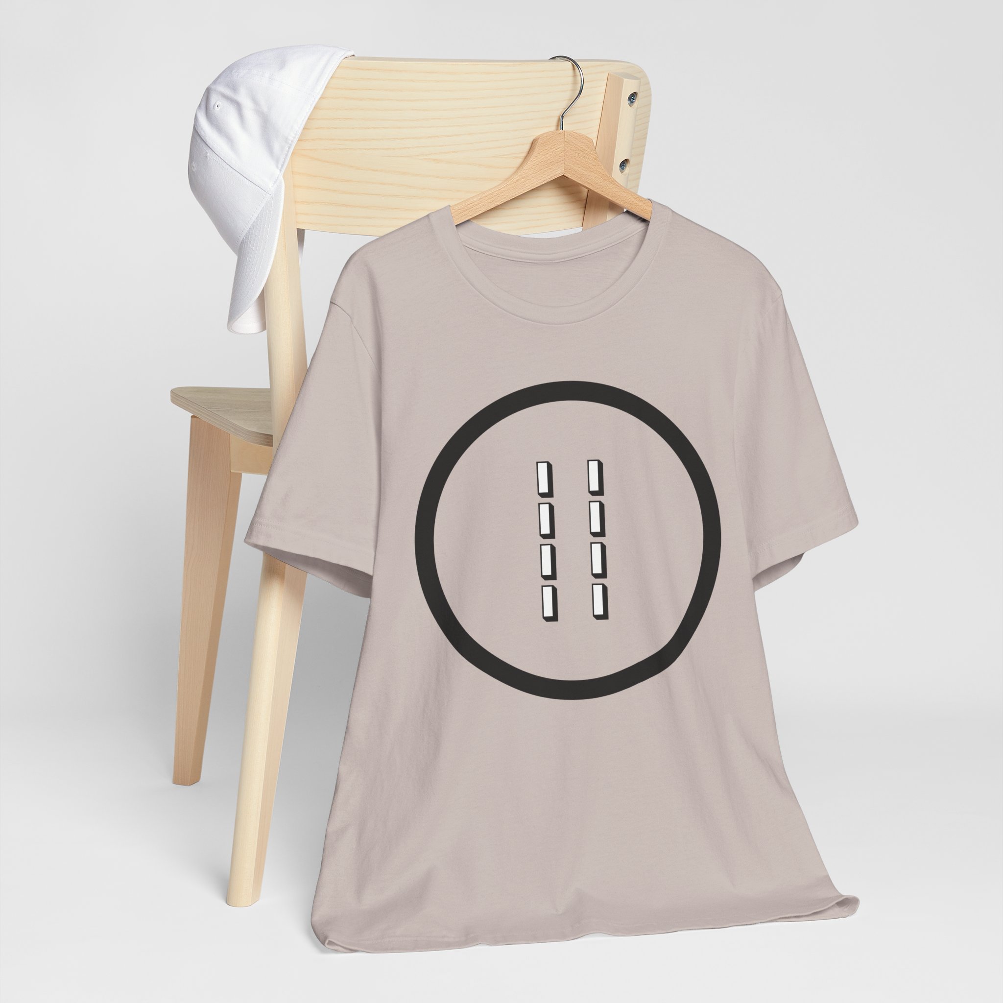 Eji Ogbe Symbol T-Shirt | Yoruba Ifa Opon Design - Image 23