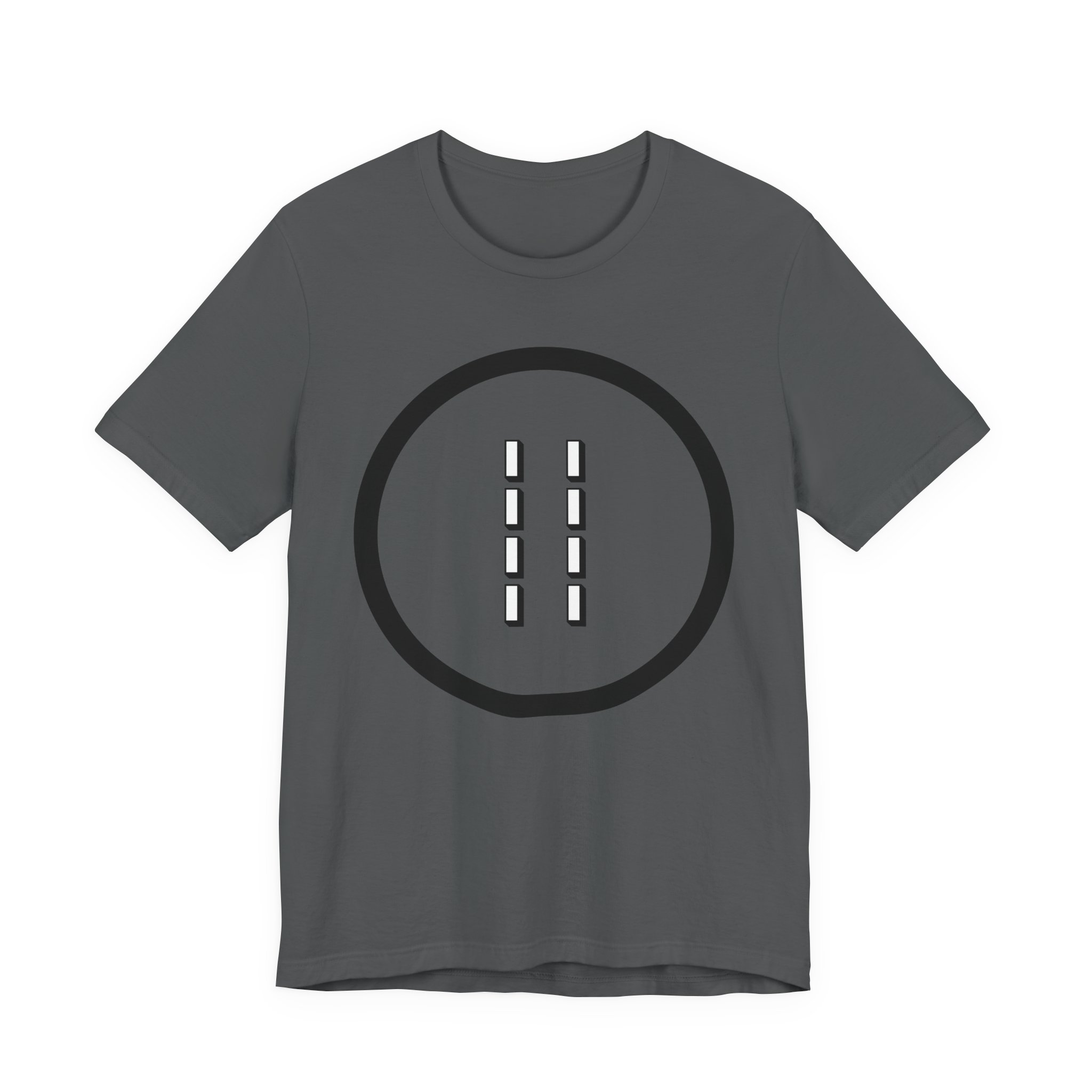 Eji Ogbe Symbol T-Shirt | Yoruba Ifa Opon Design - Image 99
