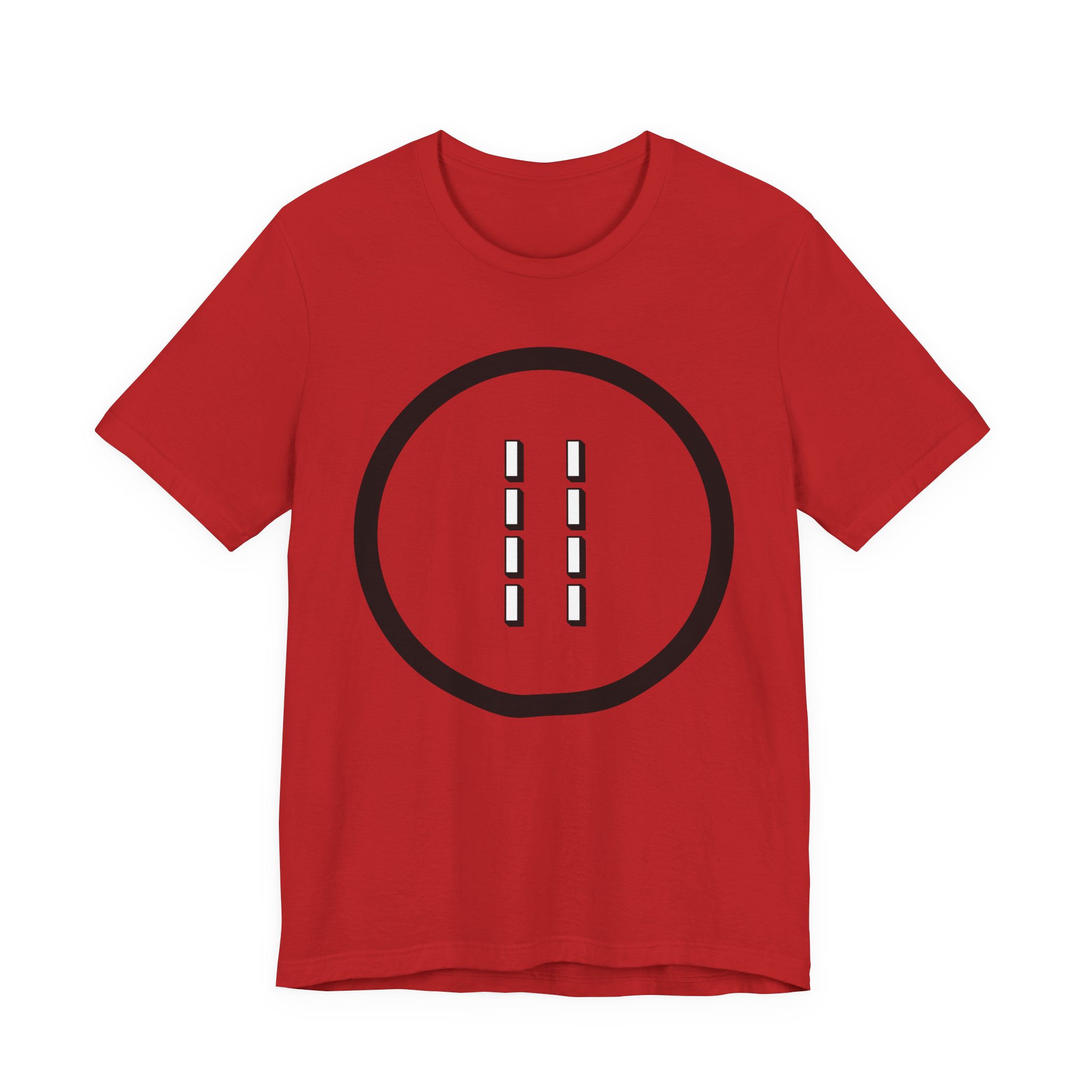 Eji Ogbe Symbol T-Shirt | Yoruba Ifa Opon Design - Image 52