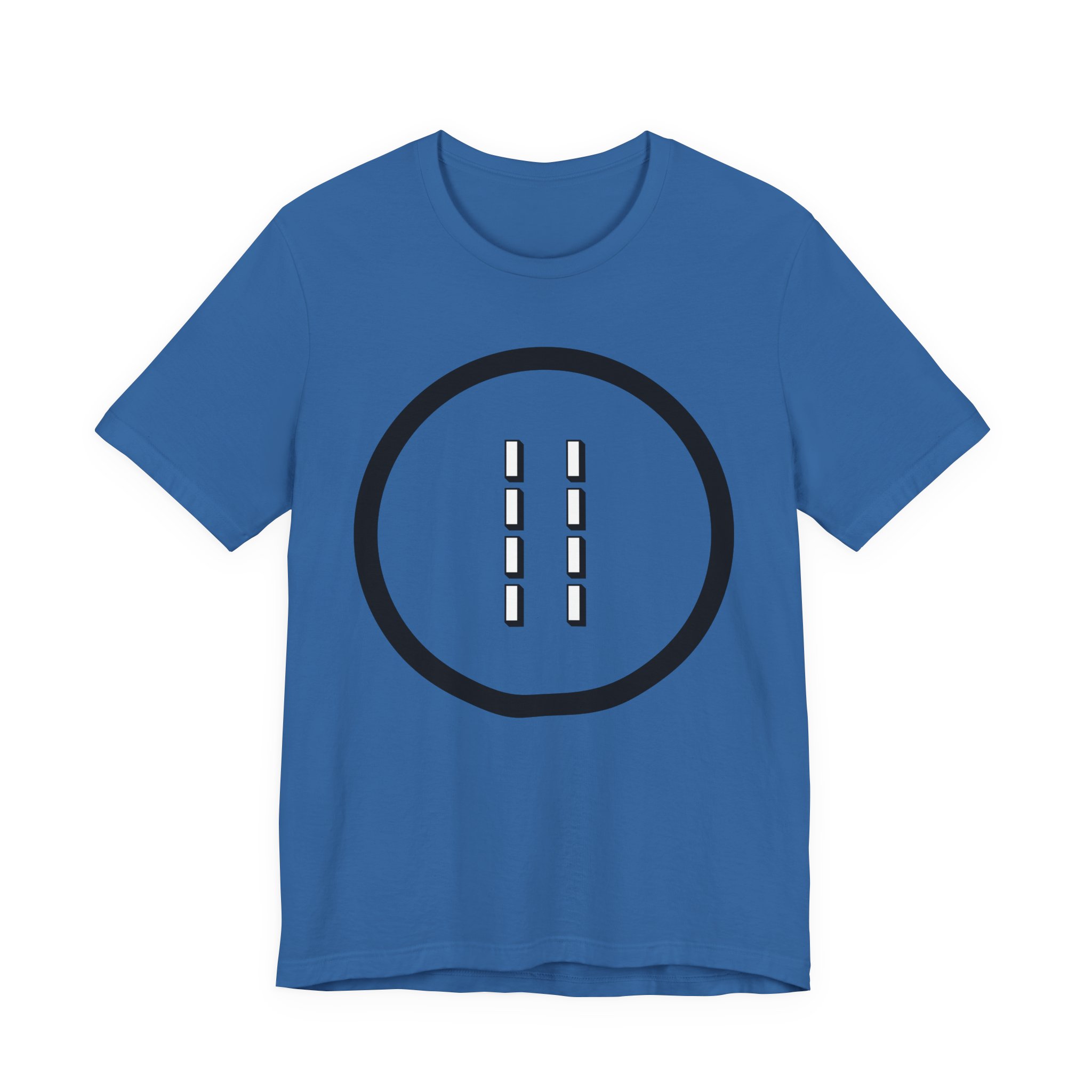 Eji Ogbe Symbol T-Shirt | Yoruba Ifa Opon Design - Image 39