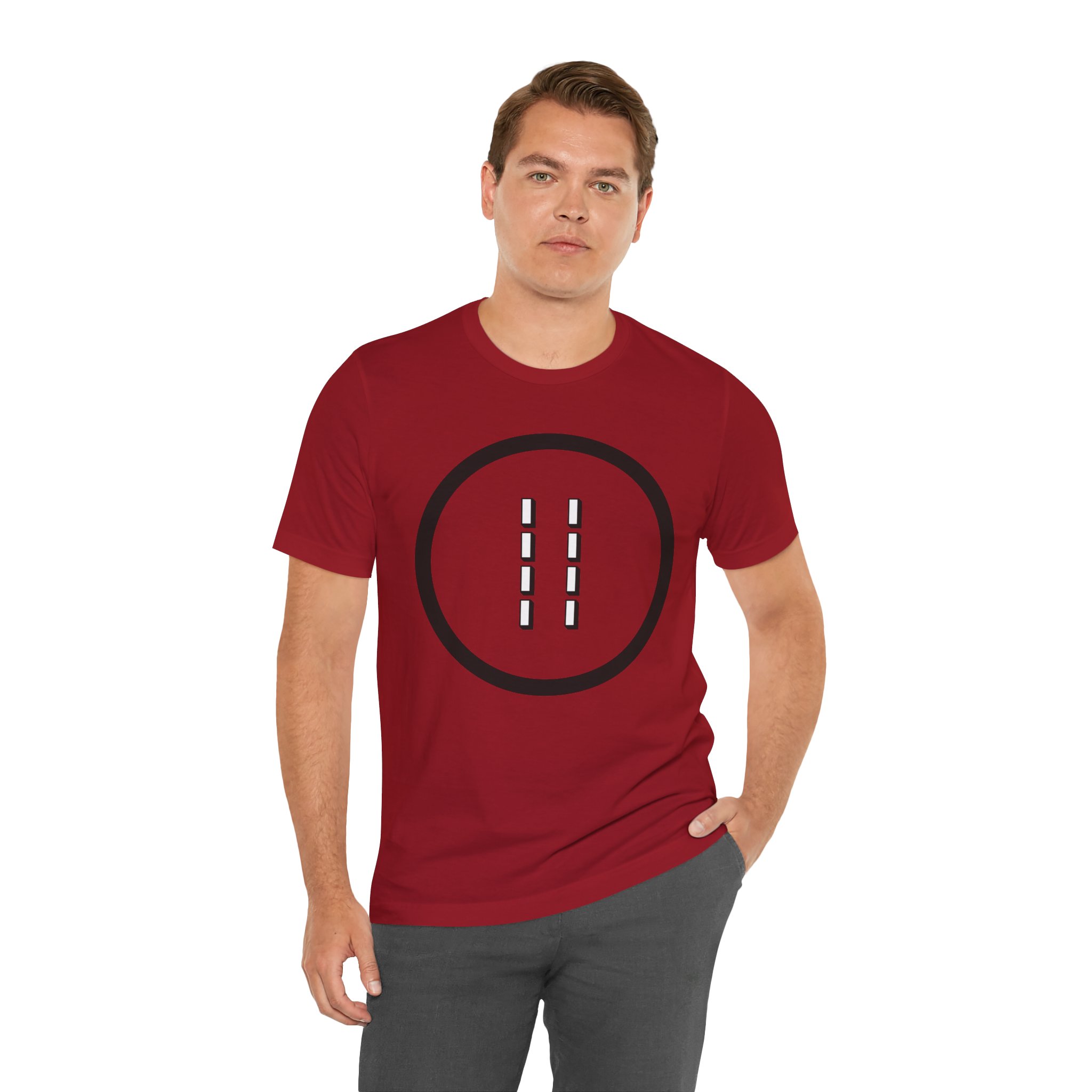 Eji Ogbe Symbol T-Shirt | Yoruba Ifa Opon Design - Image 58