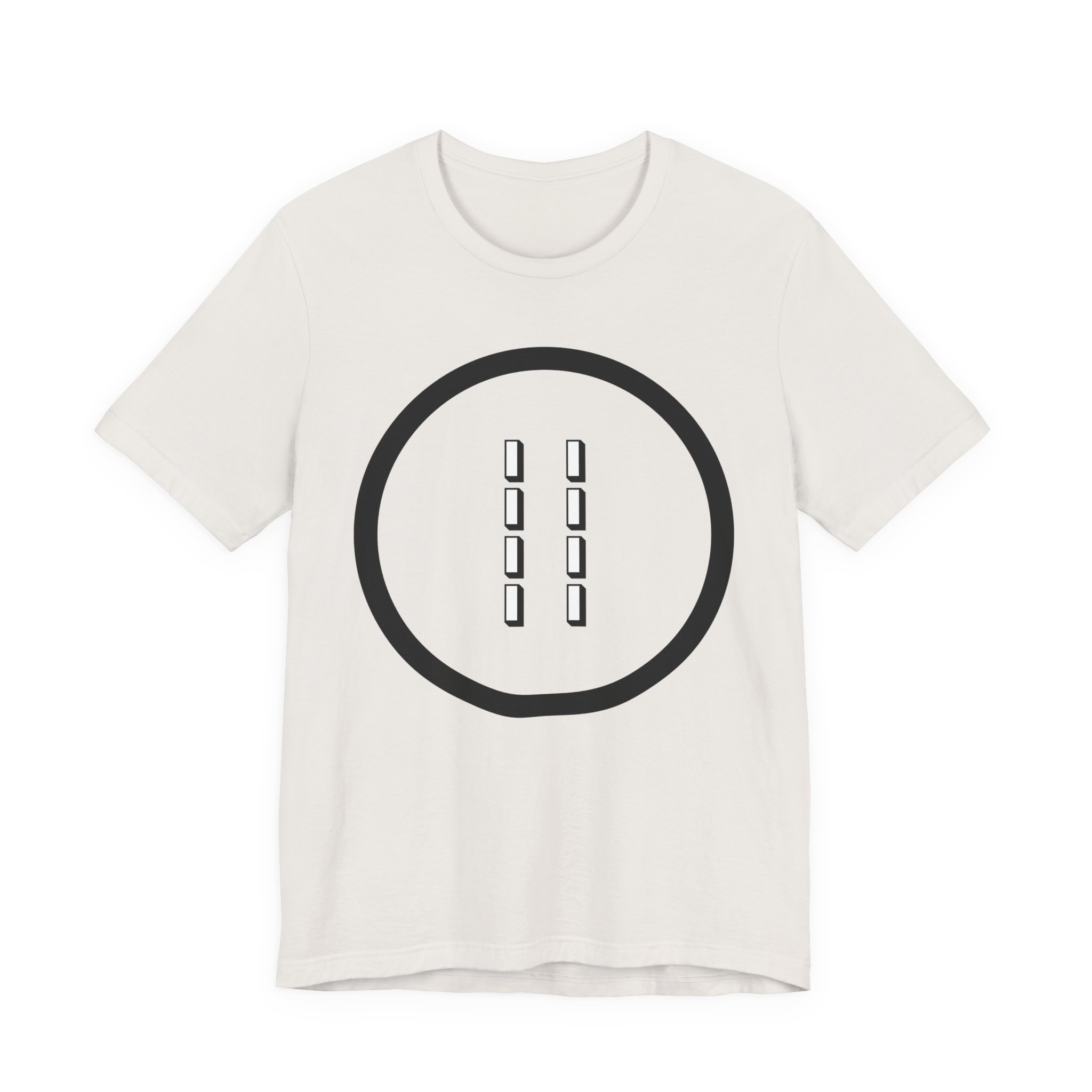 Eji Ogbe Symbol T-Shirt | Yoruba Ifa Opon Design - Image 17