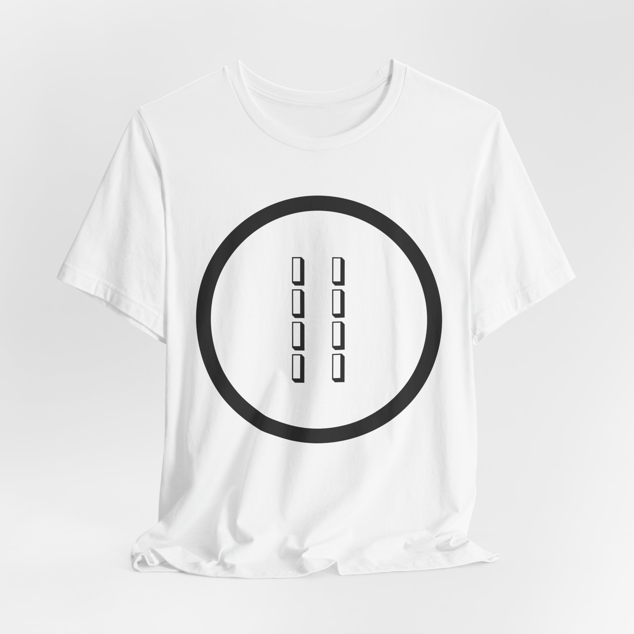 Eji Ogbe Symbol T-Shirt | Yoruba Ifa Opon Design - Image 62