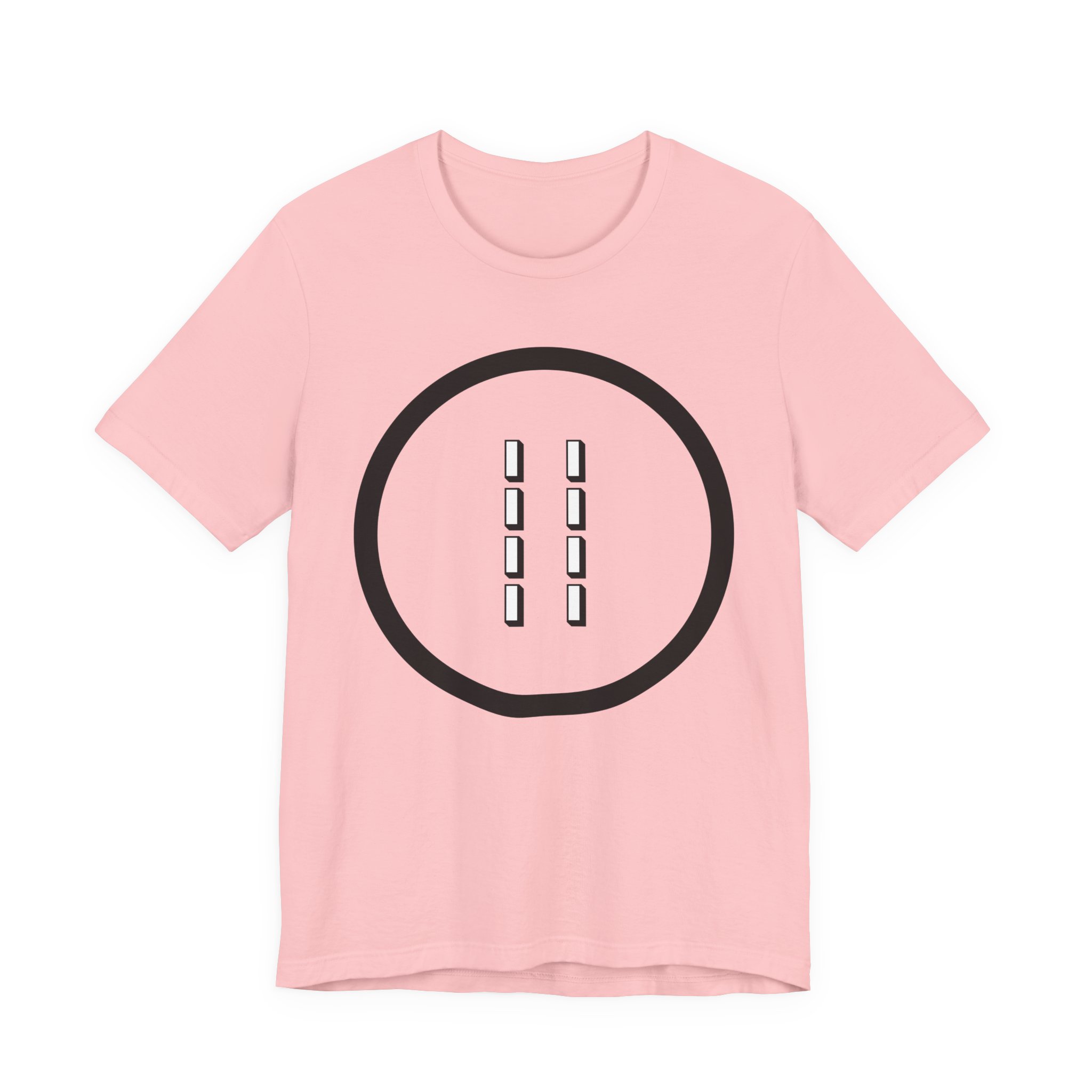 Eji Ogbe Symbol T-Shirt | Yoruba Ifa Opon Design - Image 44