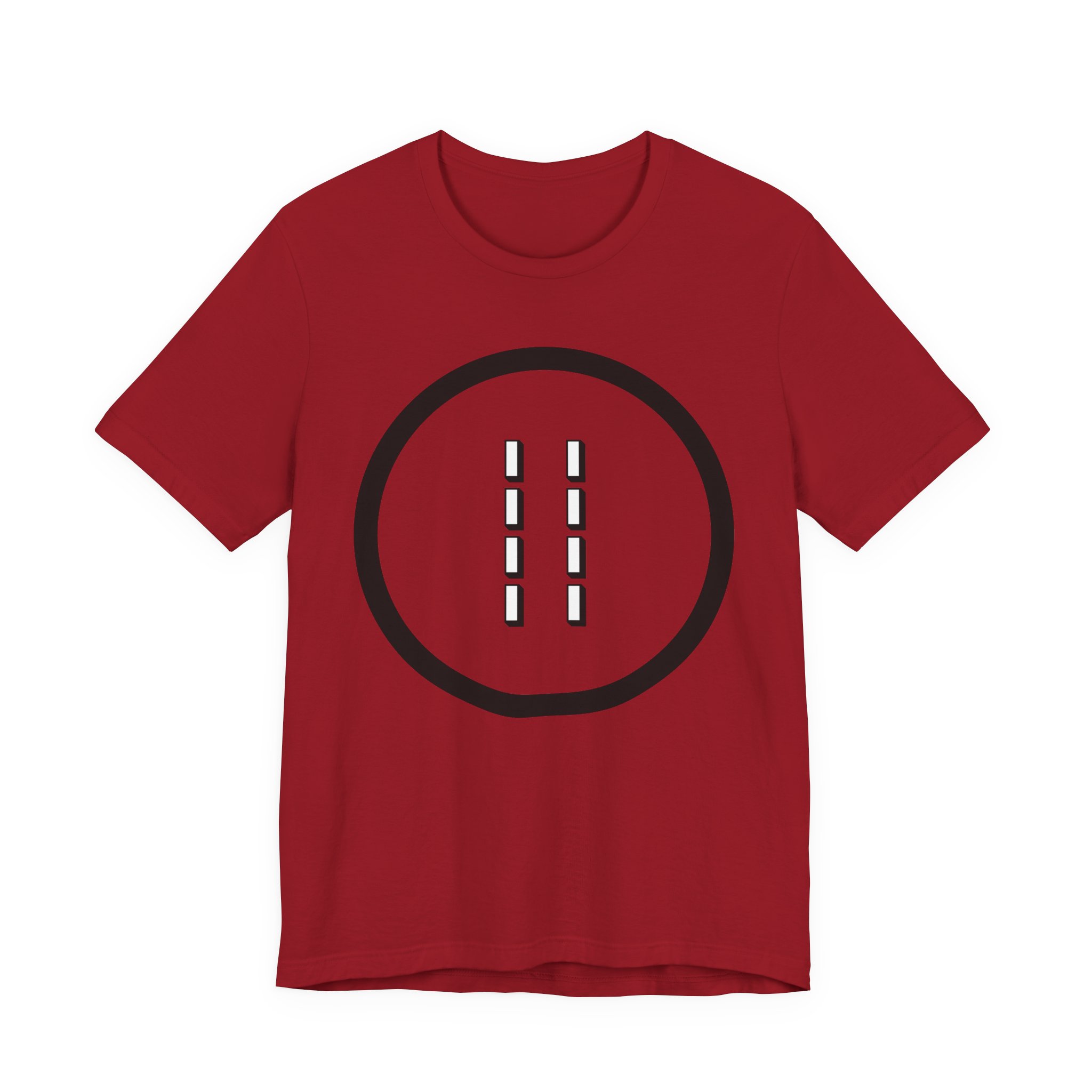 Eji Ogbe Symbol T-Shirt | Yoruba Ifa Opon Design - Image 56