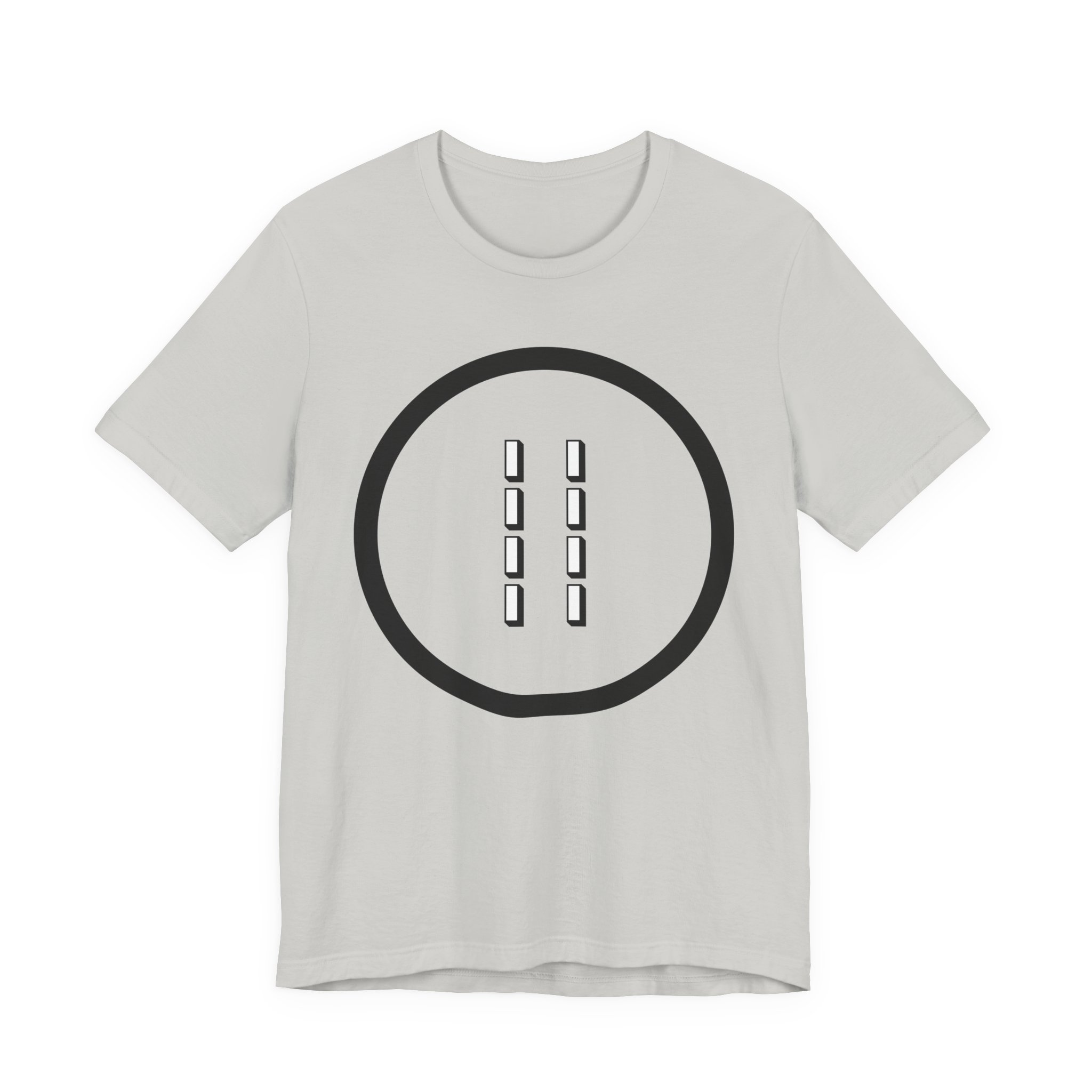 Eji Ogbe Symbol T-Shirt | Yoruba Ifa Opon Design - Image 75