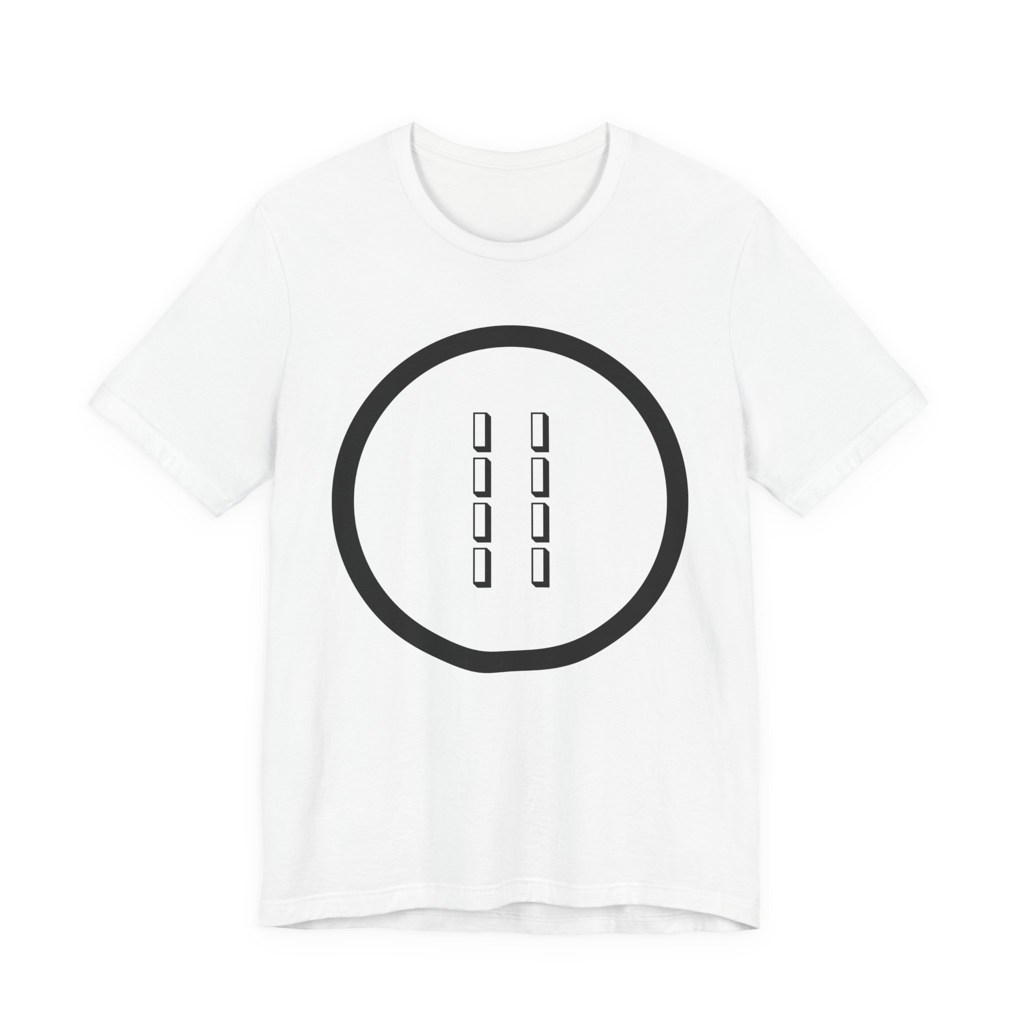 Eji Ogbe Symbol T-Shirt | Yoruba Ifa Opon Design - Image 59